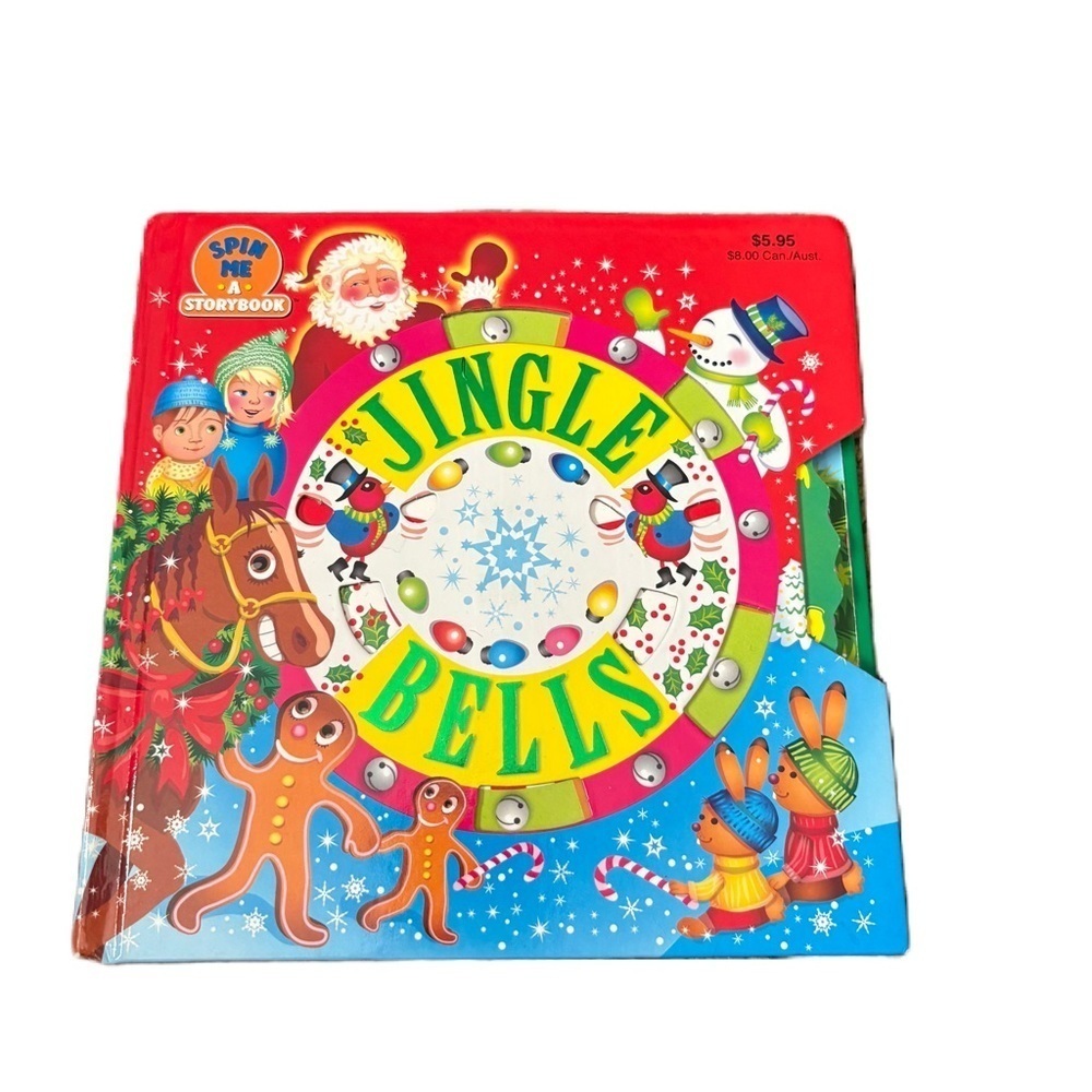 Vintage Jingle Bells (Spin Me a Storybook) Christmas Hardcover